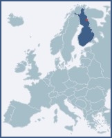 ligging Salla in Europa